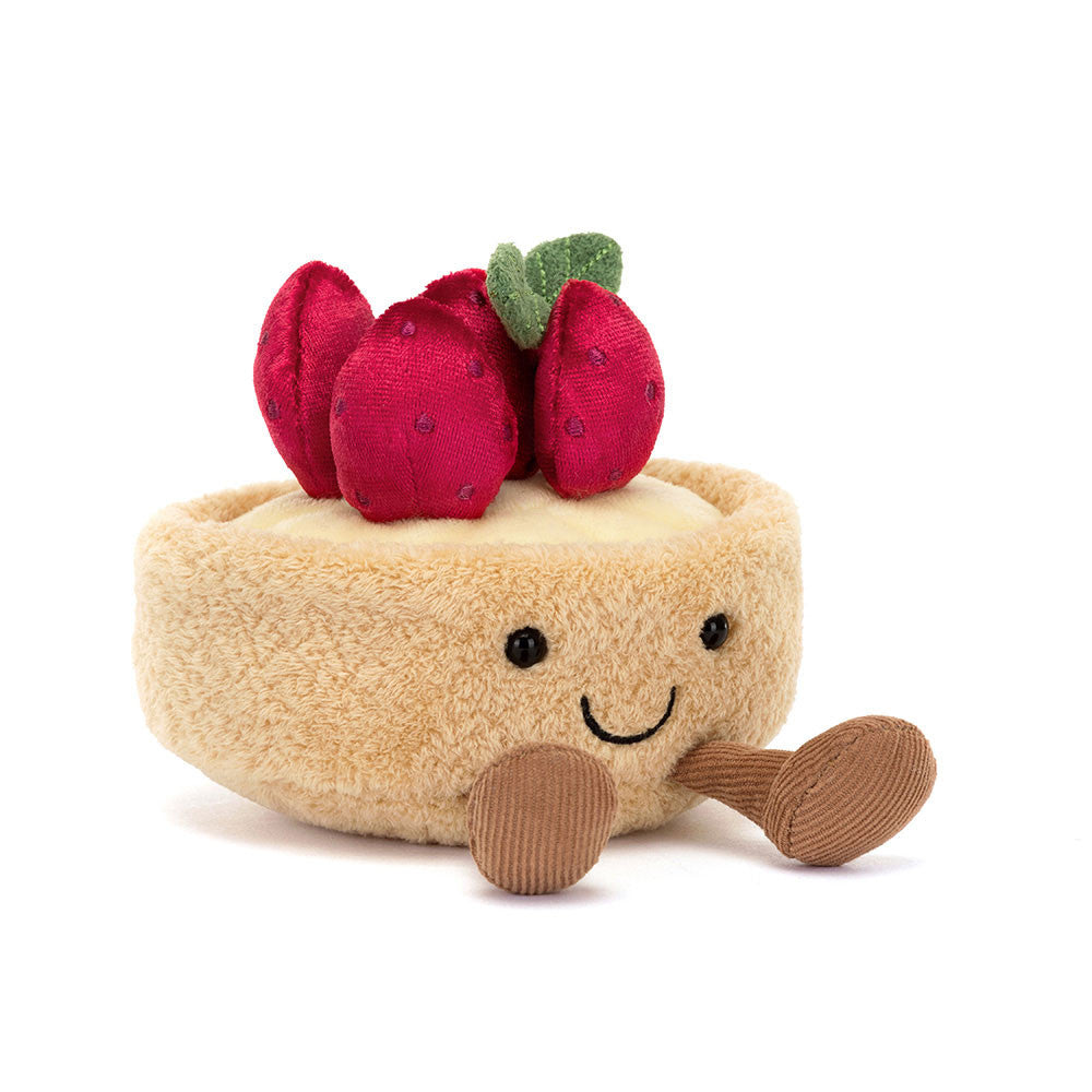 Amuseables Fleurette Tarte Aux Fraises - Soft Novelty Toy | Wobblepaws