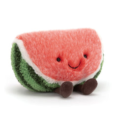 Amuseables Watermelon - Soft Novelty Fruit Toy | Wobblepaws