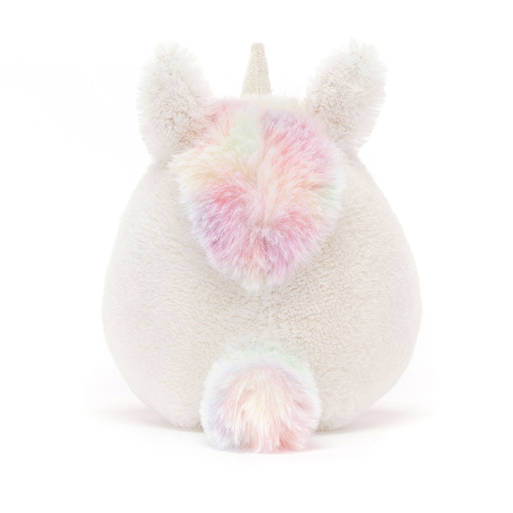 Amuseabean Unicorn Plush - Soft Compact Stuffed Toy