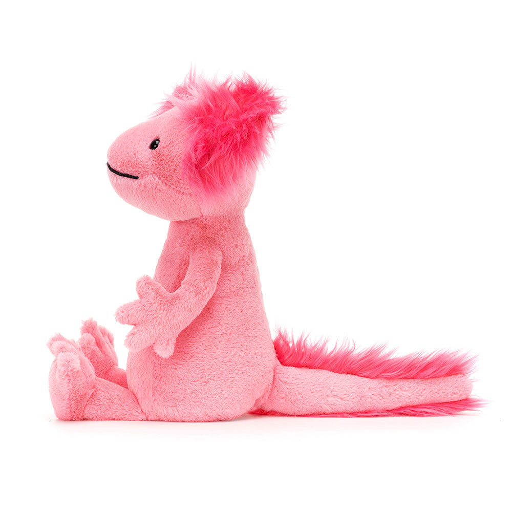 Alice Axolotl Plush - Soft Stuffed Aquatic Toy