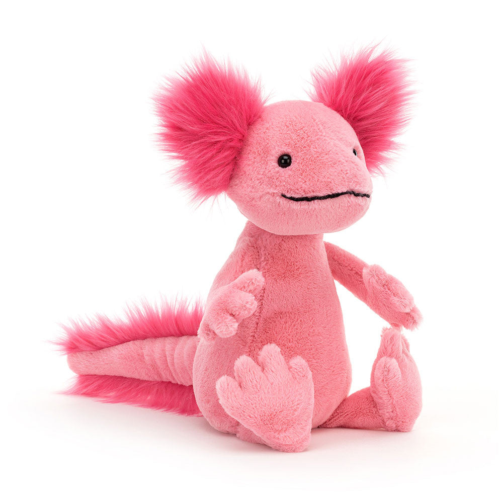 Alice Axolotl Plush - Soft Stuffed Aquatic Toy