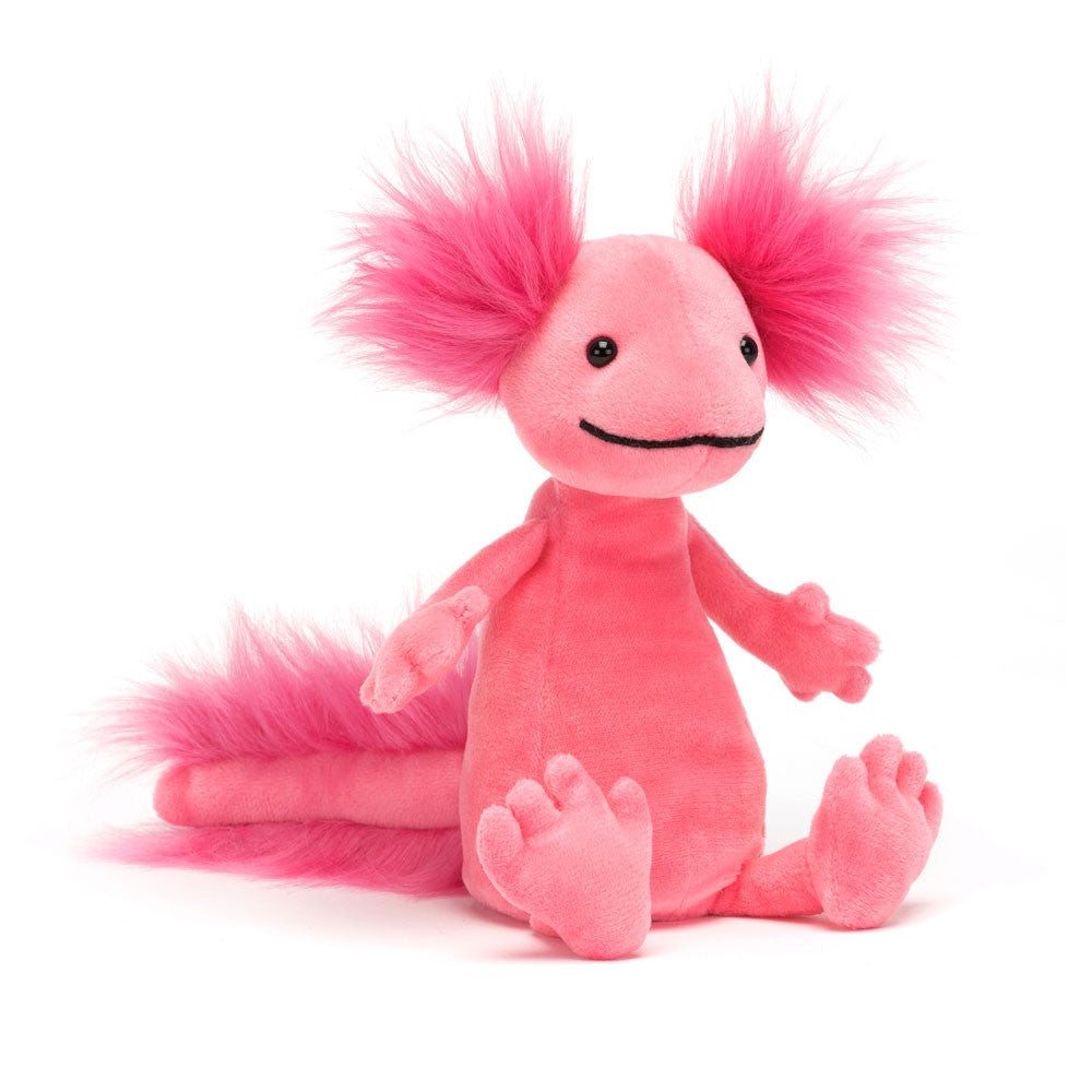 Alice Axolotl Plush - Soft Stuffed Aquatic Toy