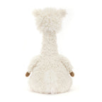 Alonso Alpaca Plush - Soft Fringed Stuffed Alpaca