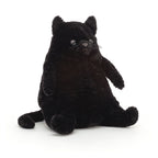 Amore Cat Black Plush - Soft Stuffed Cat Toy