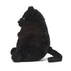 Amore Cat Black Plush - Soft Stuffed Cat Toy