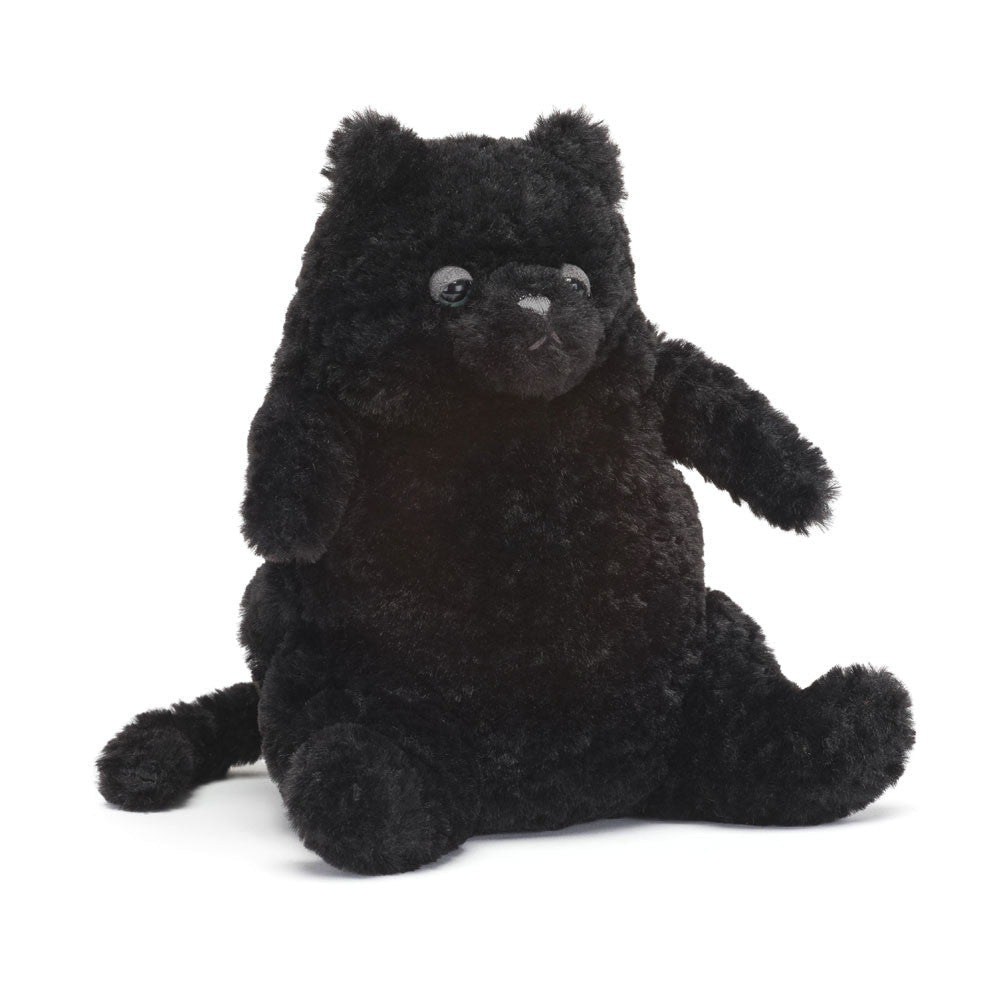 Amore Cat Black Plush - Soft Stuffed Cat Toy