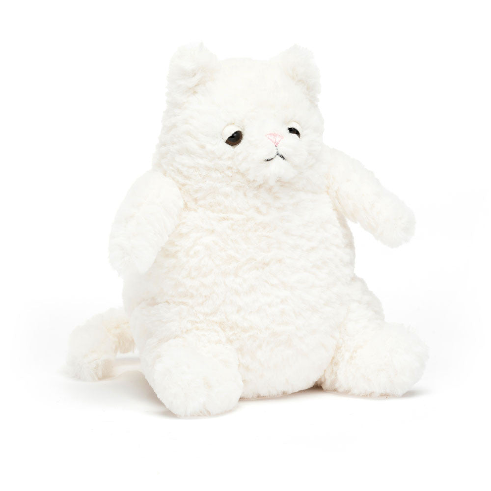 Amore Cat Cream Plush - Soft Stuffed Cat Toy