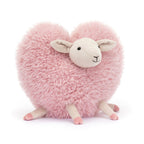 Aimee Sheep Plush - Soft Pink Fleece Stuffed Sheep