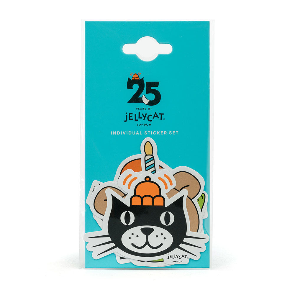 25th Anniversary Stickers - Collectible Accessory | Wobblepaws