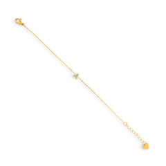 Initial Crystal Bracelet
