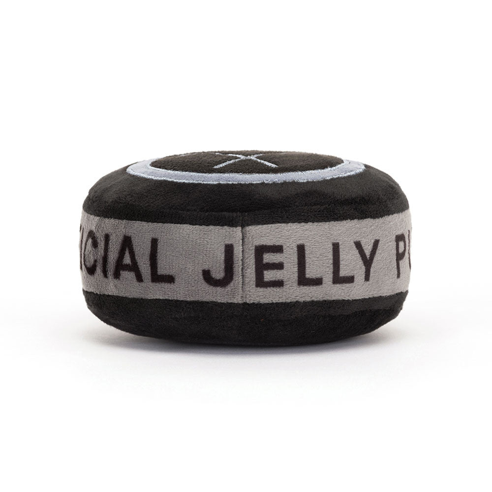 Amuseables Sports Ice Hockey Puck - Soft Novelty Toy | Wobblepaws