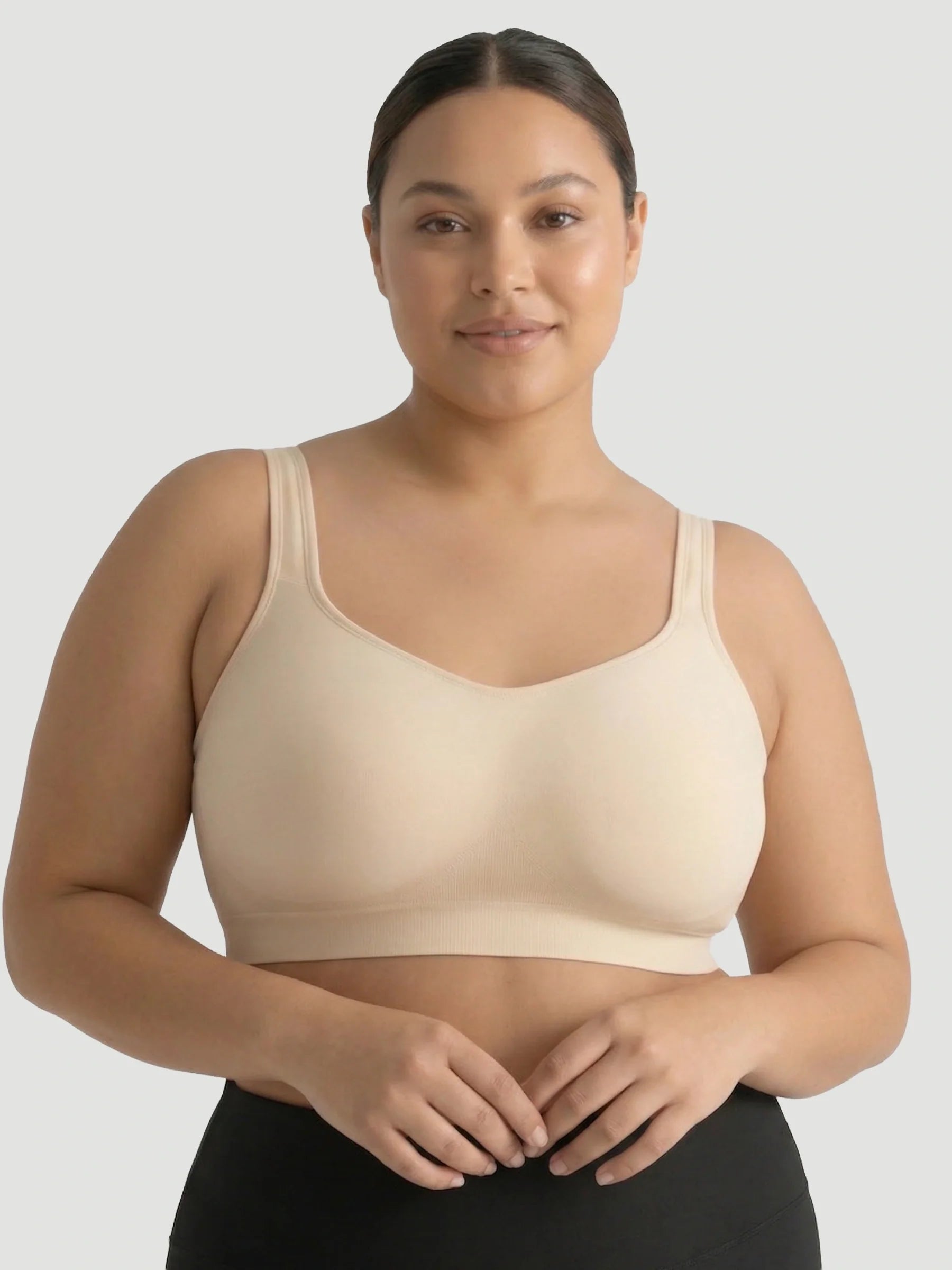 Adjustable Wire Free Shaper Bra (Cups A-FF) + FREE Bra Extender