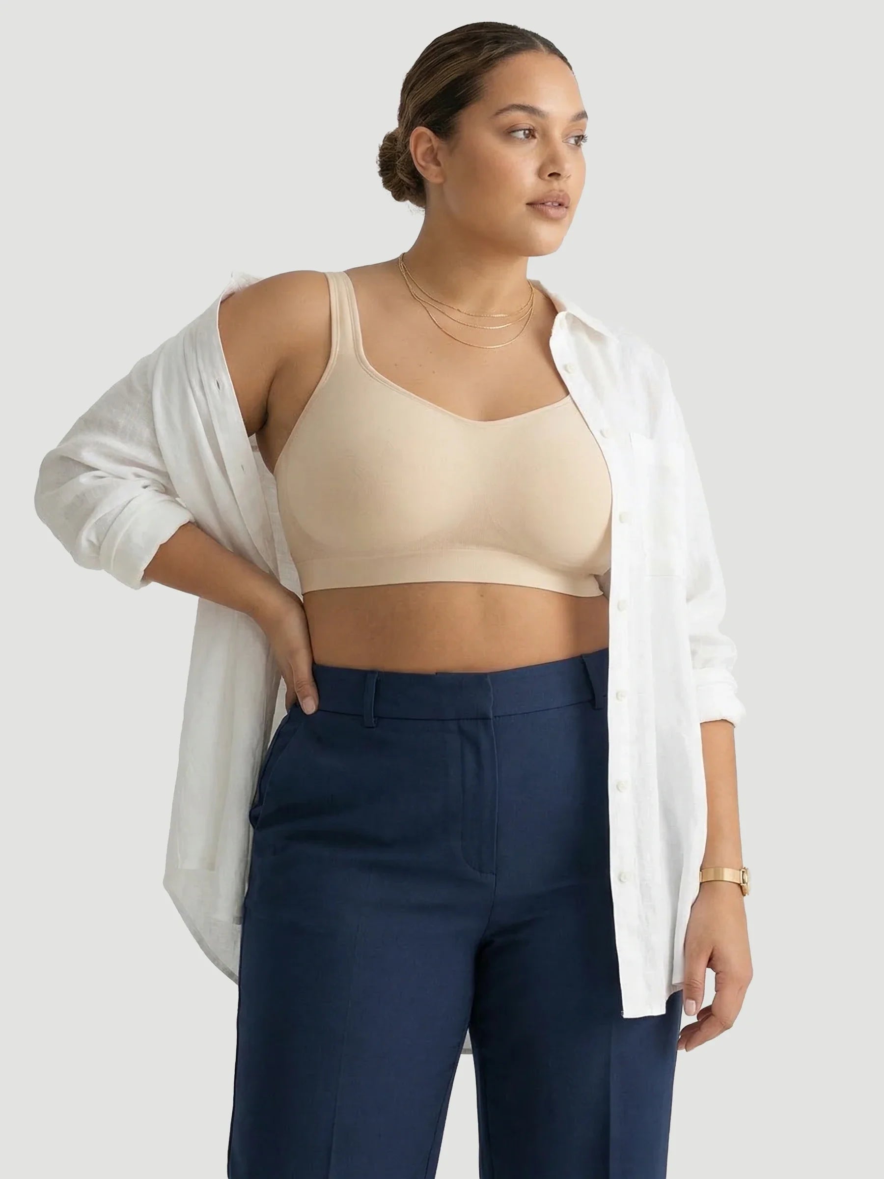 Wire Free Shaper Bra (Cups A-FF) + FREE Bra Extender