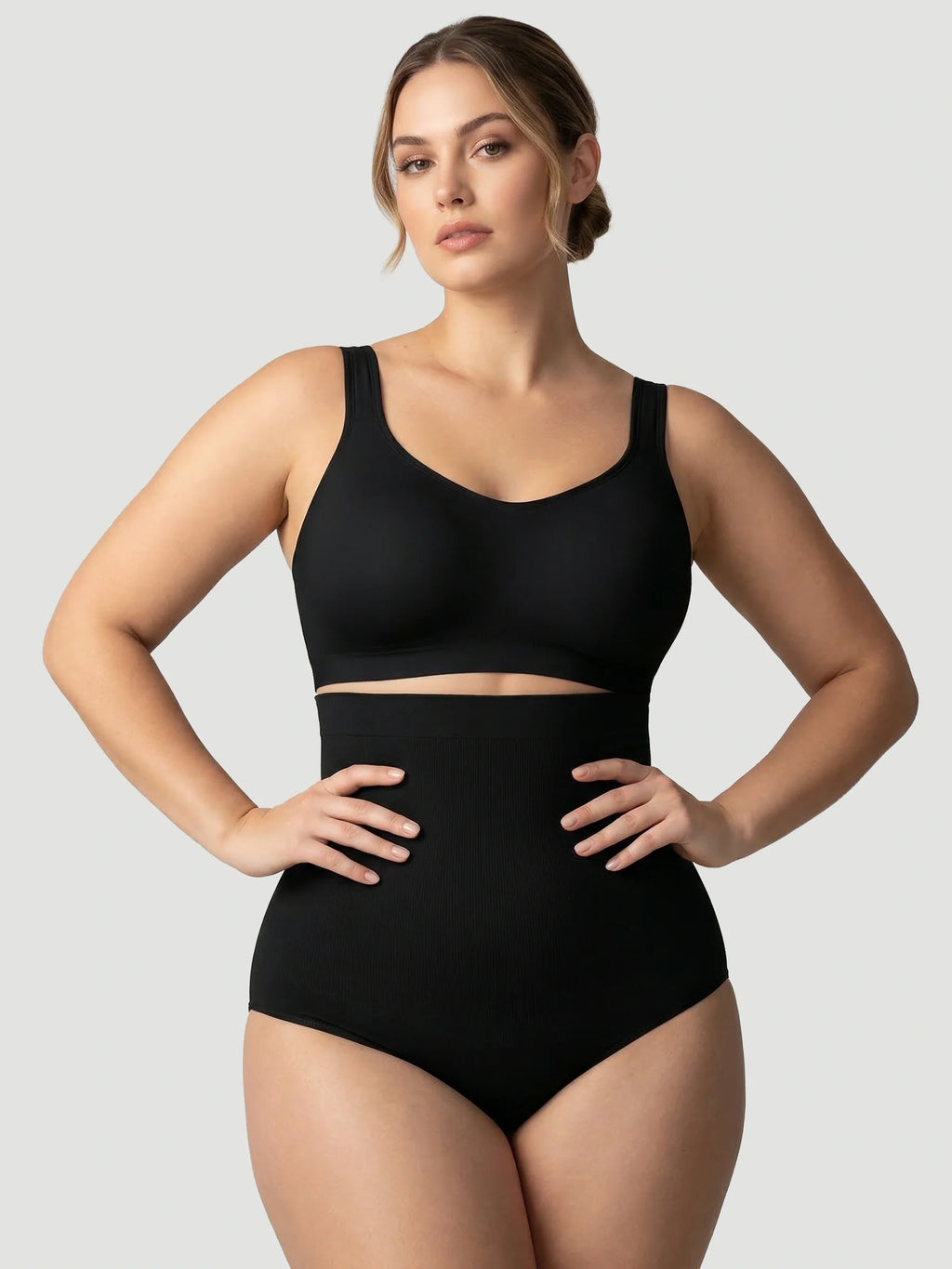 2-Pack Adjustable Wire Free Shaper Bra (Cups A-FF) + FREE Bra Extender