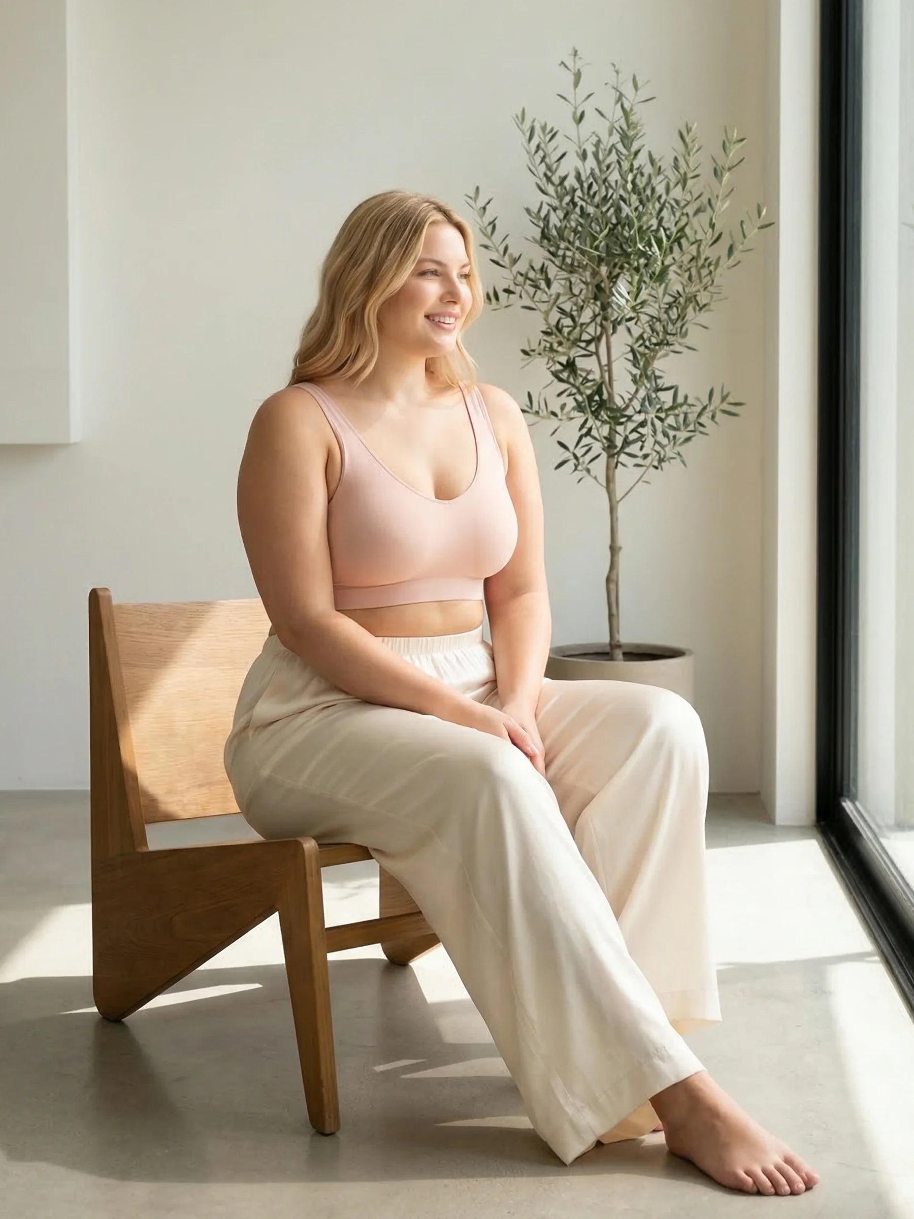 Wire Free Shaper Bra (Cups A-FF) + FREE Bra Extender