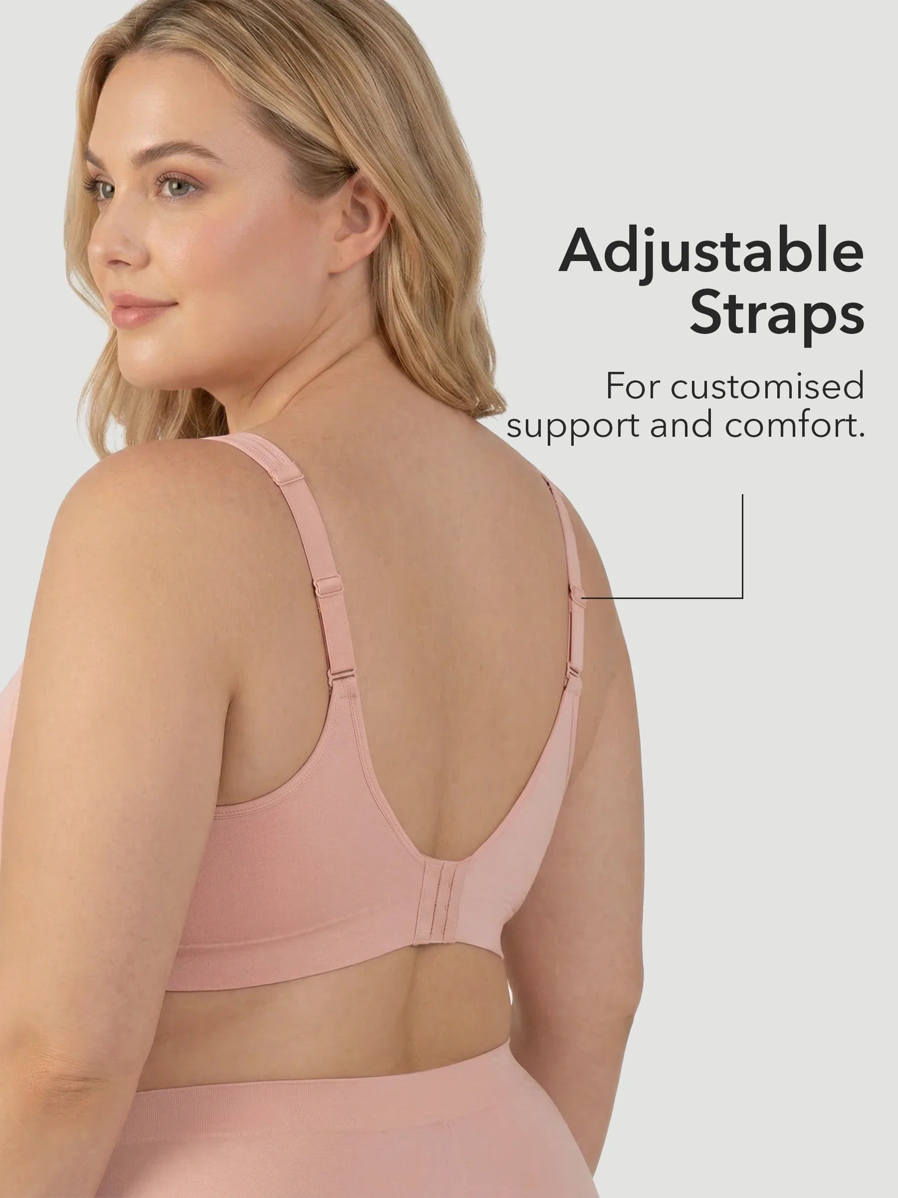 Wire Free Shaper Bra (Cups A-FF) + FREE Bra Extender