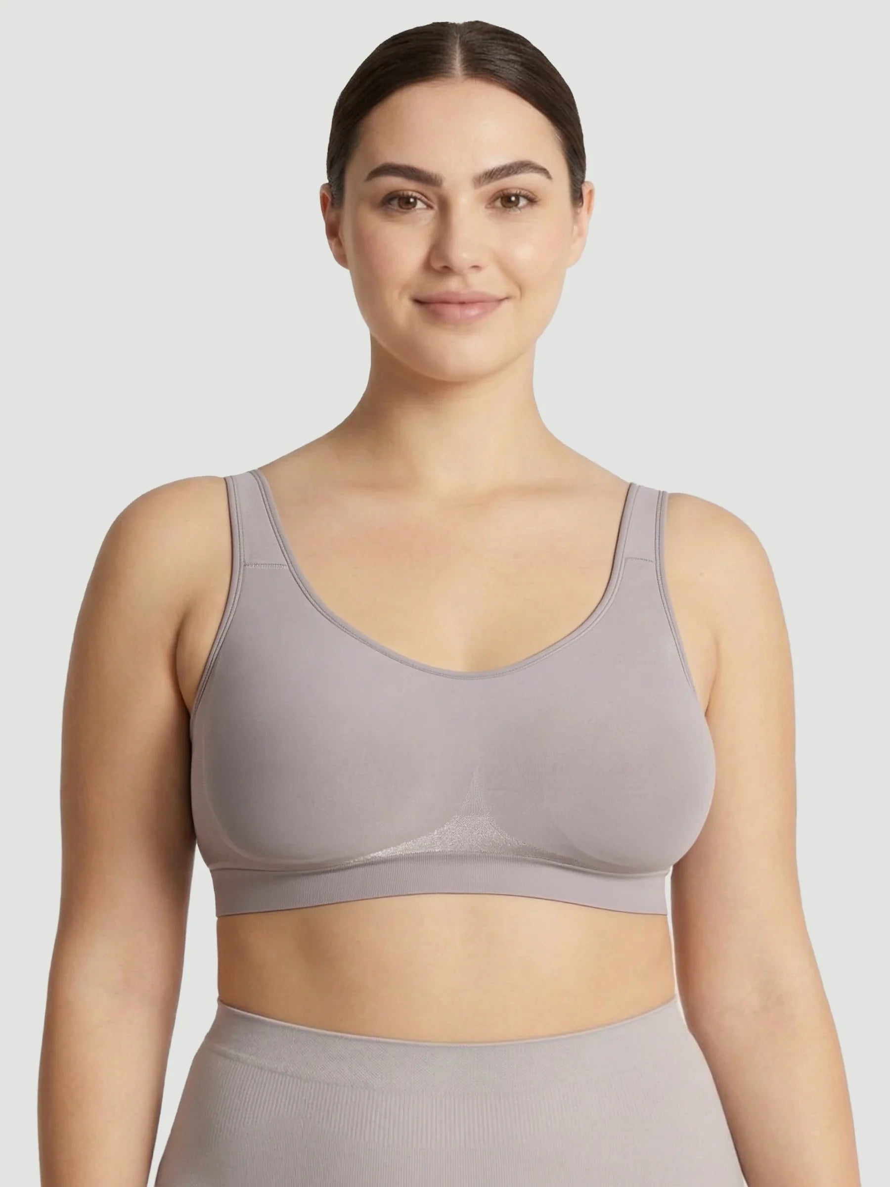 2-Pack Adjustable Wire Free Shaper Bra (Cups A-FF) + FREE Bra Extender