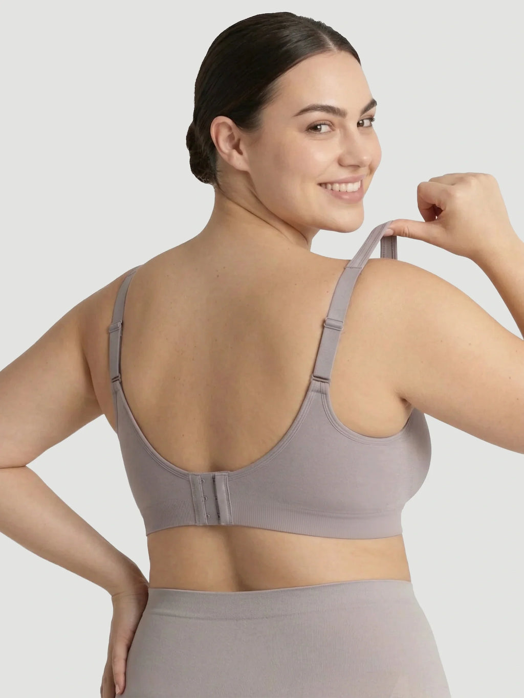 2-Pack Adjustable Wire Free Shaper Bra (Cups A-FF) + FREE Bra Extender