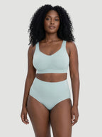 2-Pack Adjustable Wire Free Shaper Bra (Cups A-FF) + FREE Bra Extender