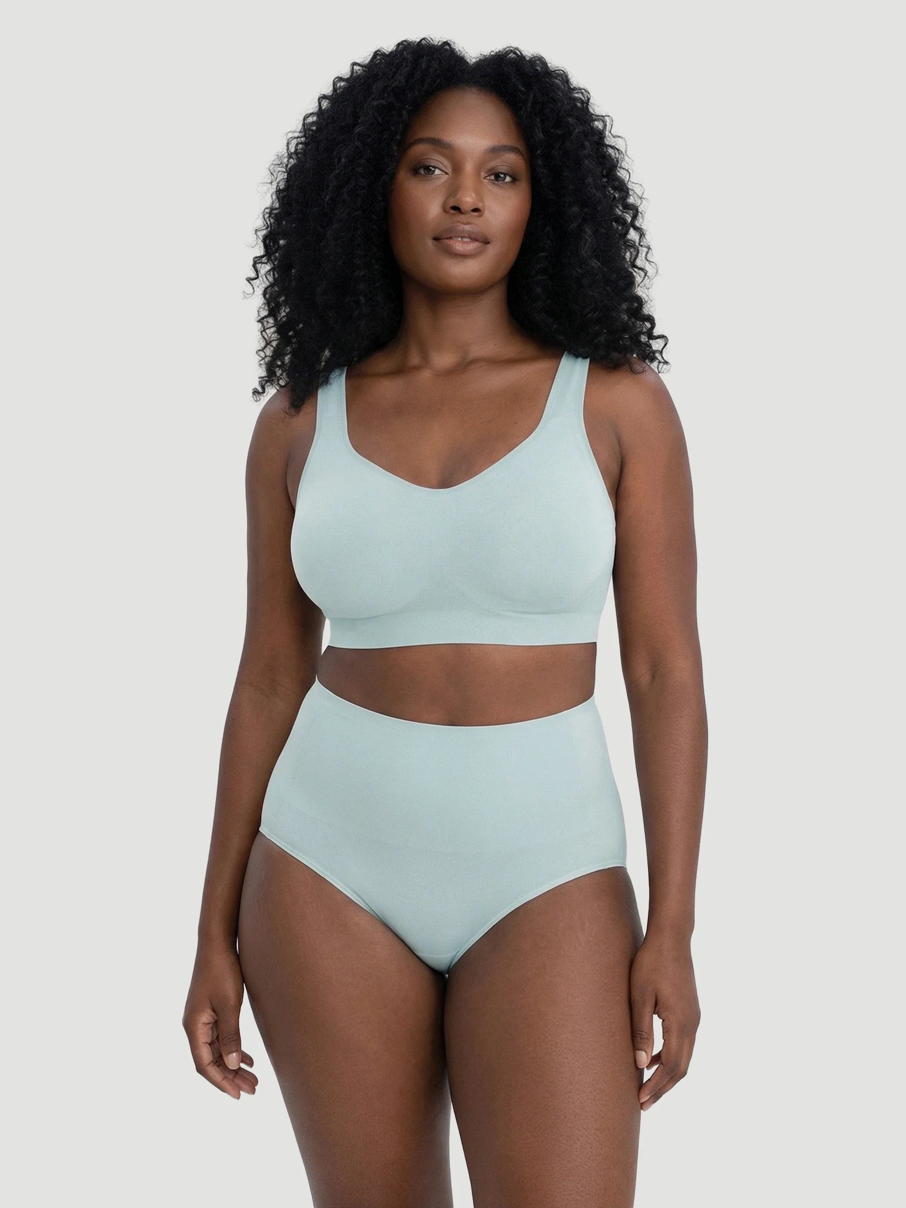 Adjustable Wire Free Shaper Bra (Cups A-FF) + FREE Bra Extender