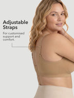 Wire Free Shaper Bra (Cups A-FF) + FREE Bra Extender