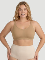 SPECIAL OFFER: Adjustable Wire Free Shaper Bra (Cups A-FF) + FREE Bra Extender 80% OFF