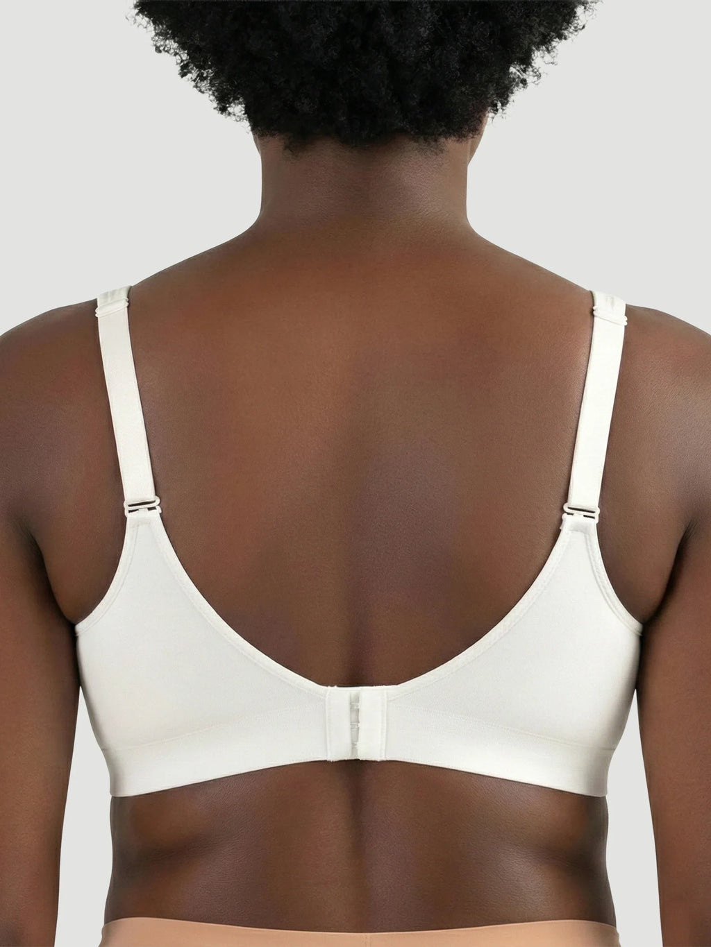 2-Pack Adjustable Wire Free Shaper Bra (Cups A-FF) + FREE Bra Extender