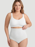 2-Pack Adjustable Wire Free Shaper Bra (Cups A-FF) + FREE Bra Extender