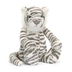 Bashful Snow Tiger - Soft Stuffed Animal | Wobblepaws
