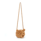 Bartholomew Bear Bag - Soft Plush Novelty Bag | Wobblepaws