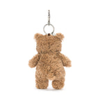Bartholomew Bear Bag Charm - Soft Plush Keychain | Wobblepaws