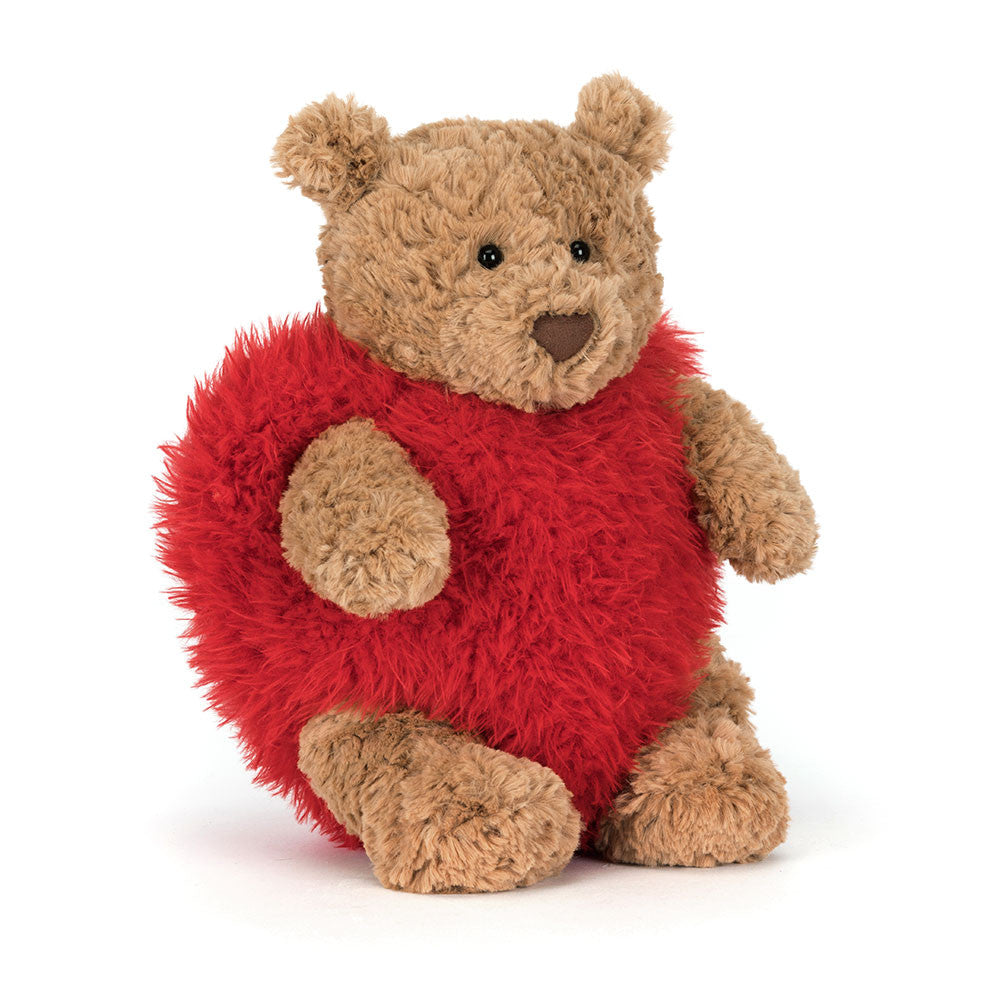 Bartholomew Bear Heartthrob - Soft Novelty Toy | Wobblepaws