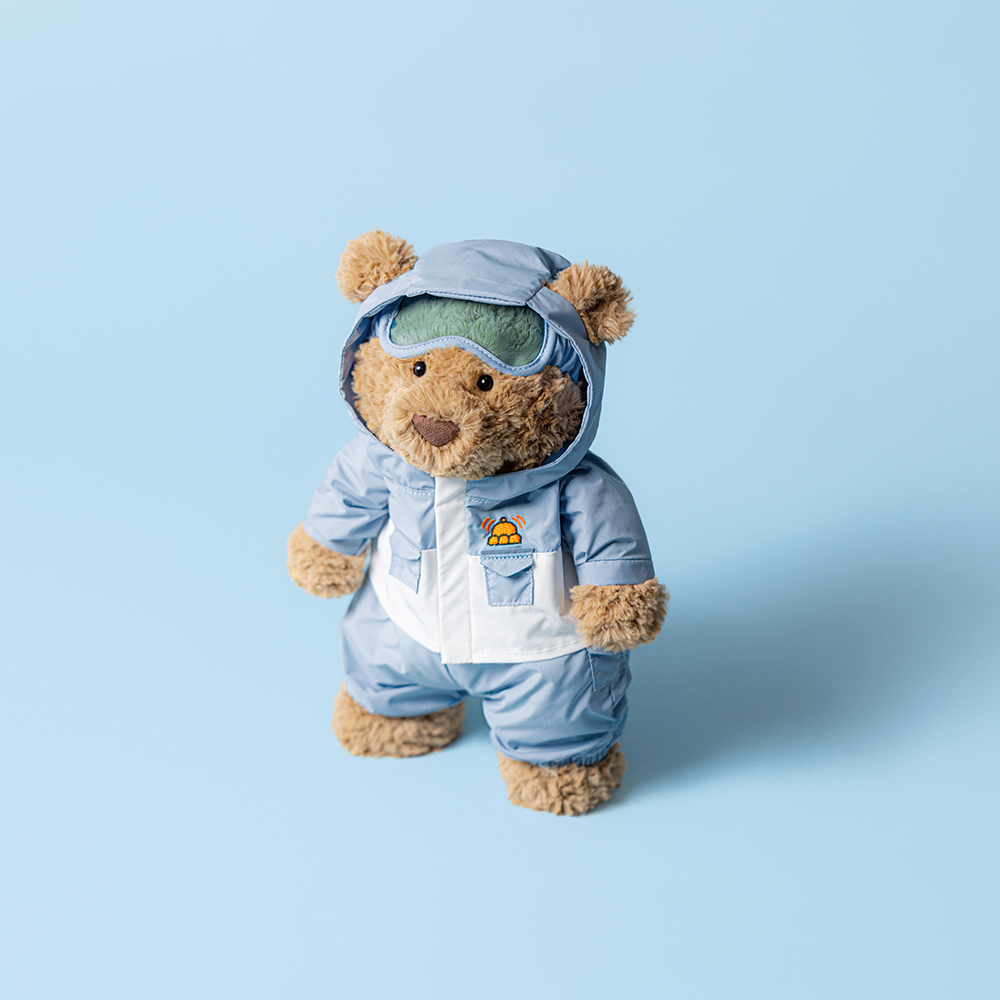 Bartholomew Bear Snow Suit - Soft Novelty Toy | Wobblepaws