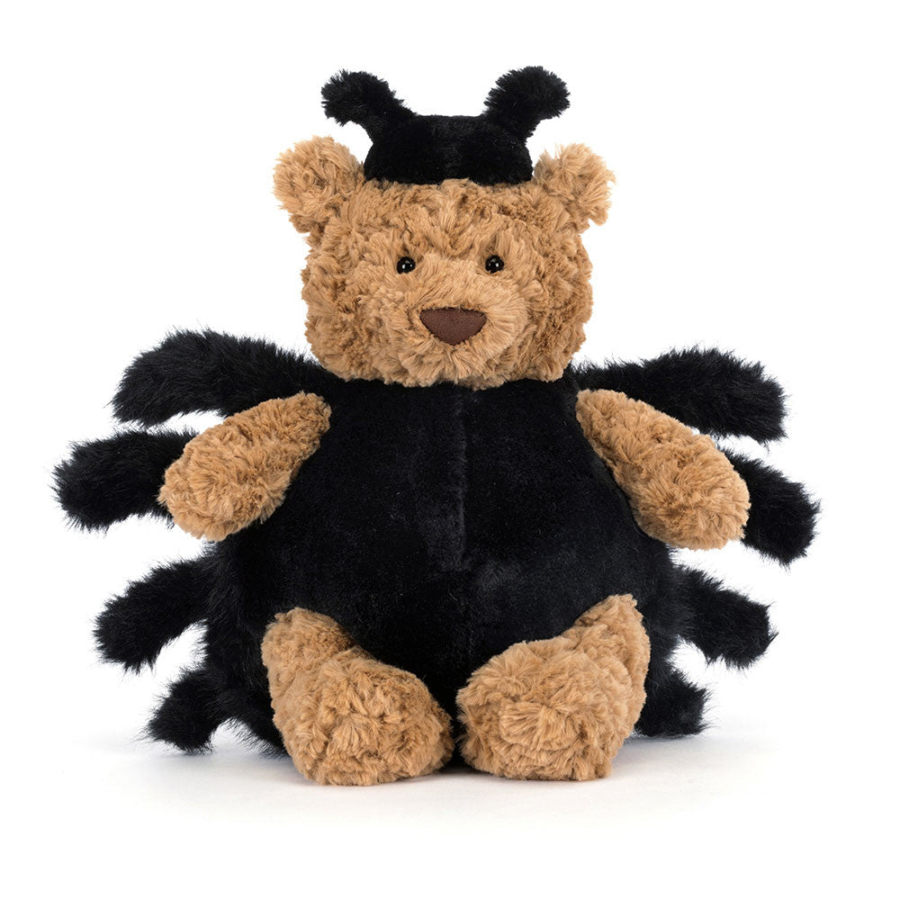 Bartholomew Bear Spider - Soft Novelty Toy | Wobblepaws