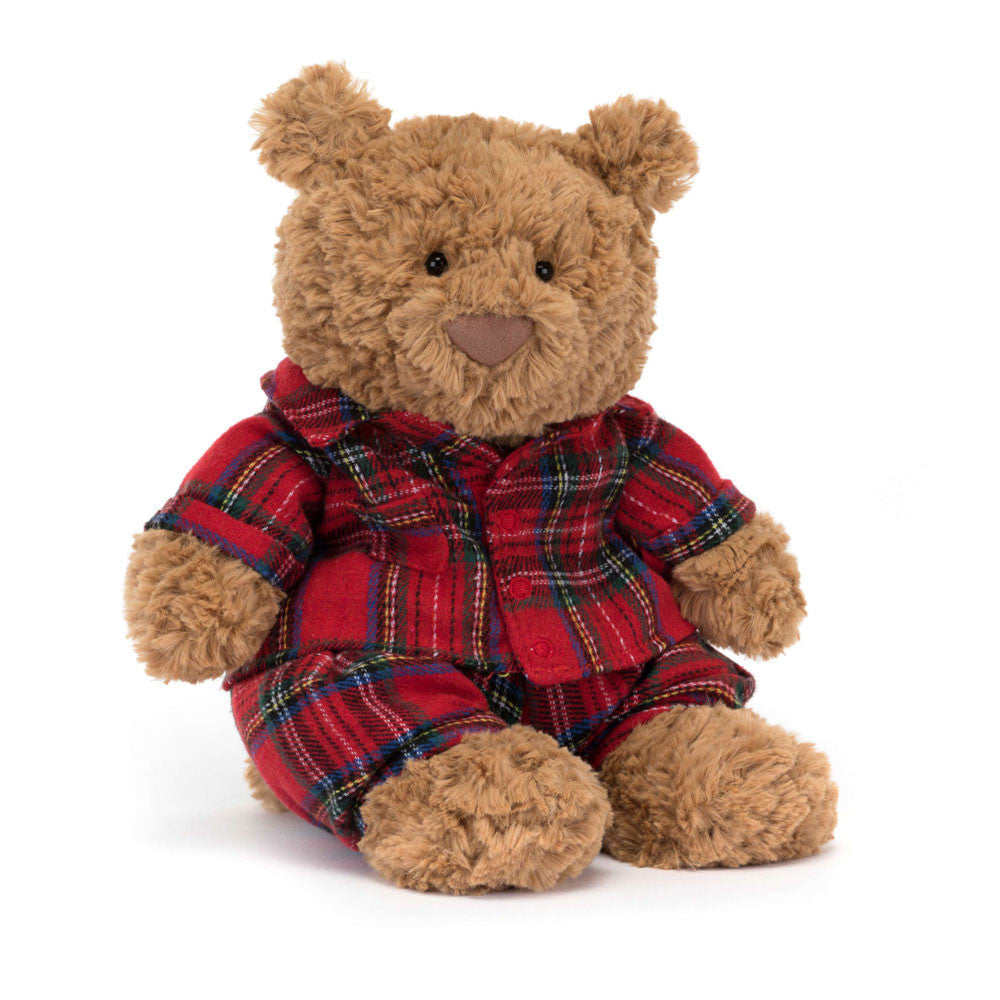 Bartholomew Bear Bedtime - Soft Novelty Toy | Wobblepaws