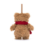 Bartholomew Bear Decoration - Soft Festive Toy | Wobblepaws