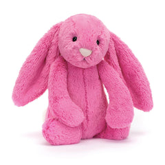 Bashful Hot Pink Bunny - Soft Stuffed Rabbit | Wobblepaws