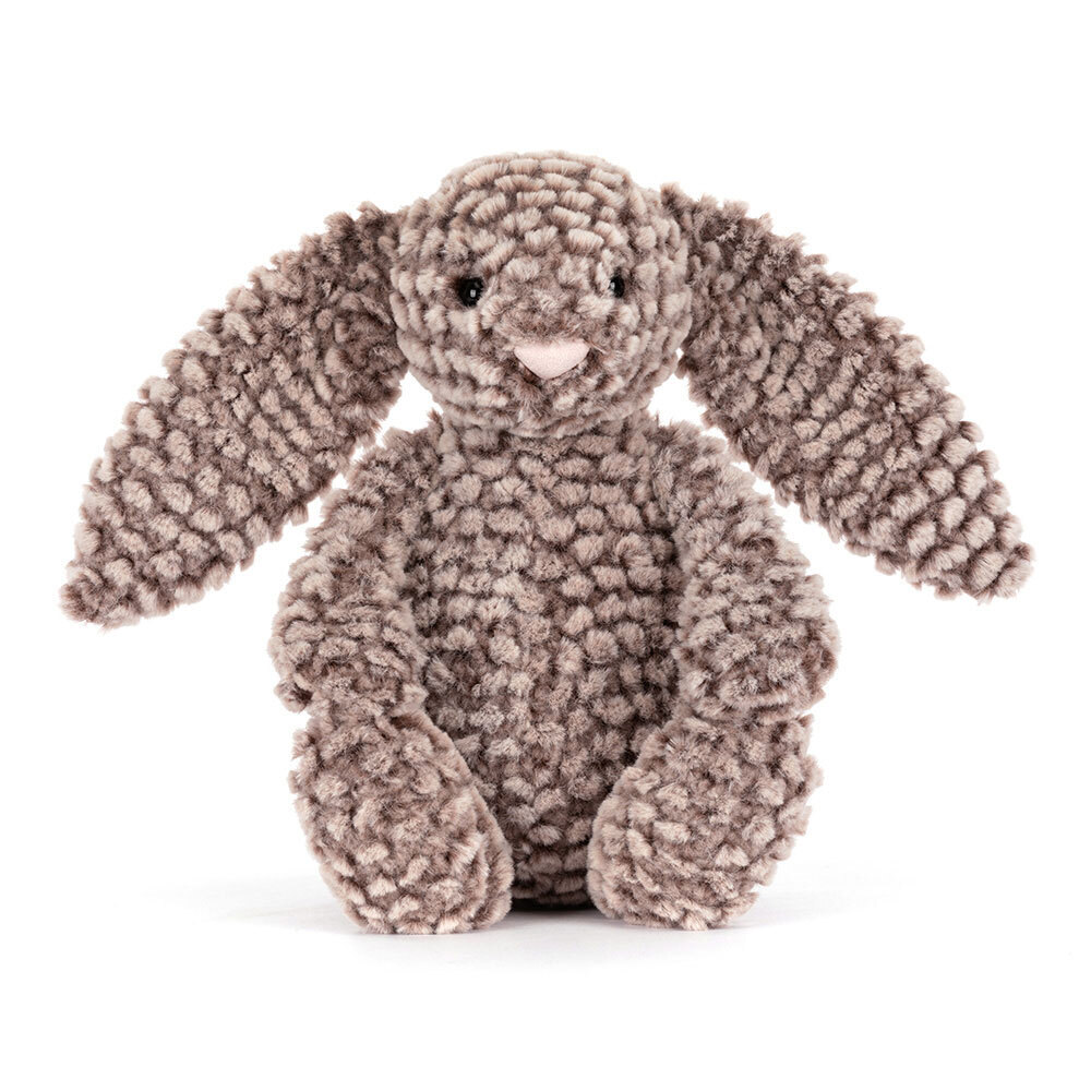 Bashful Luxe Bunny Pine - Soft Stuffed Rabbit | Wobblepaws
