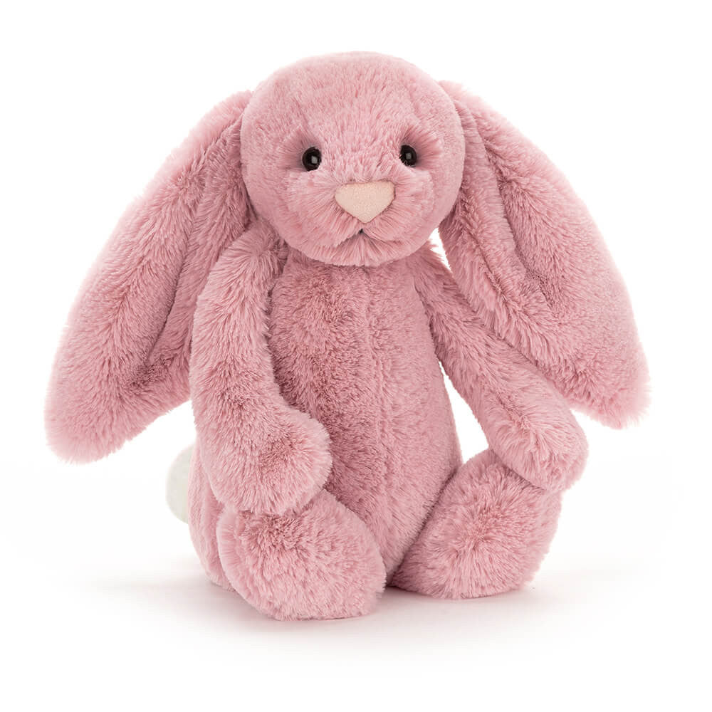 Bashful Tulip Pink Bunny - Soft Stuffed Rabbit | Wobblepaws