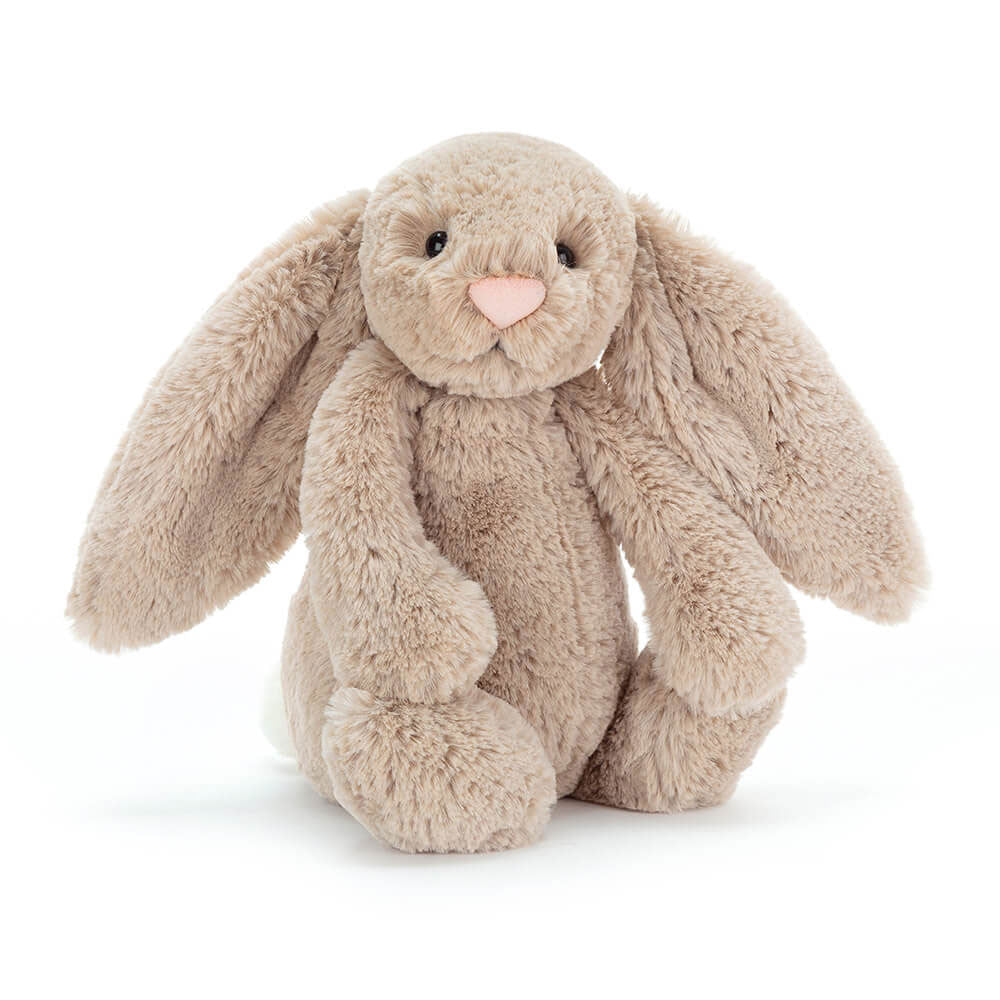 Bashful Beige Bunny - Soft Stuffed Rabbit | Wobblepaws