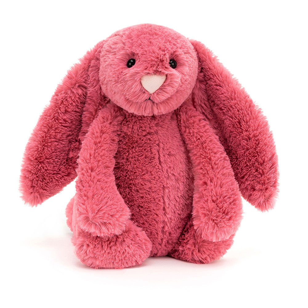 Bashful Cerise Bunny - Soft Stuffed Rabbit | Wobblepaws