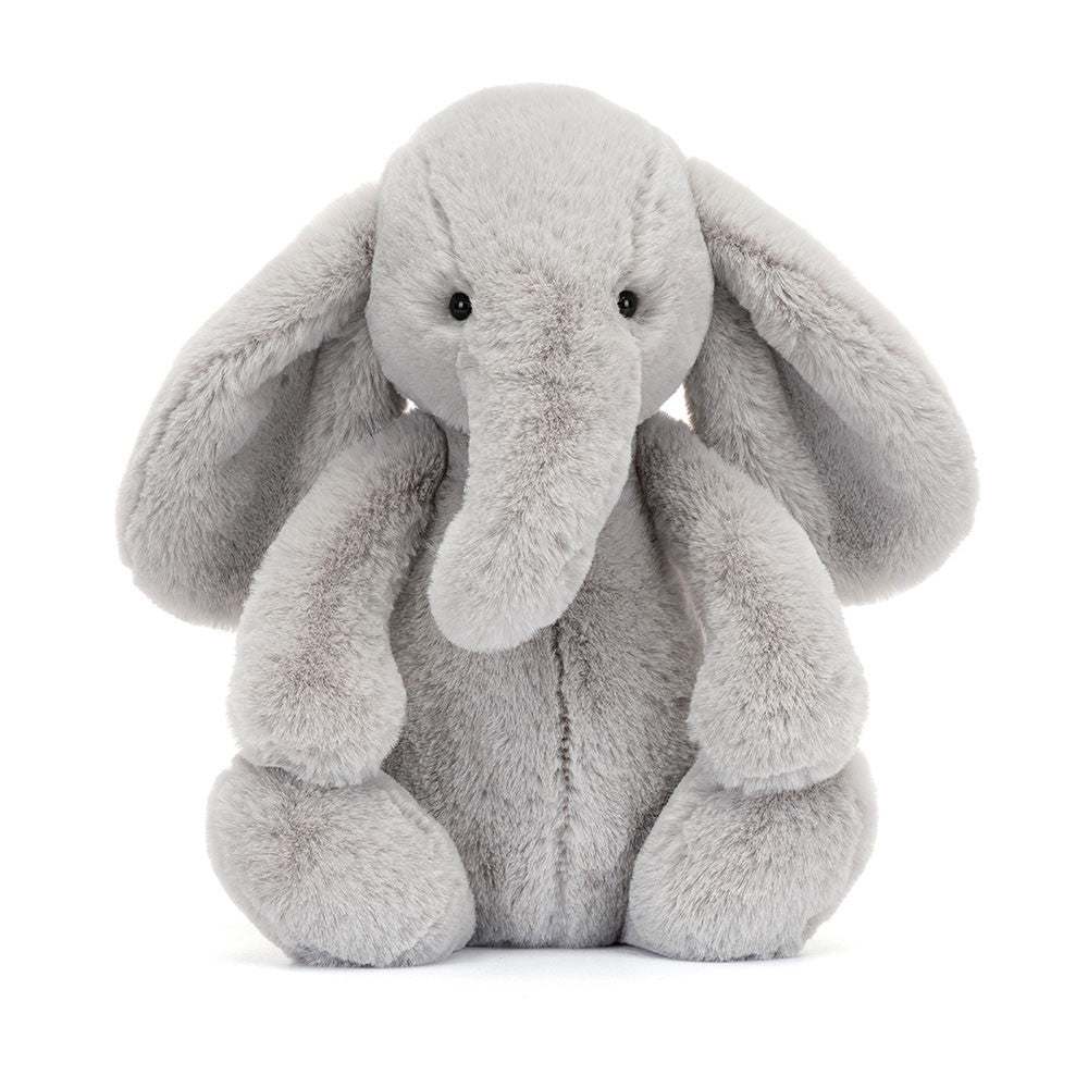Bashful Luxe Elephant Thuddeus - Soft Stuffed Animal | Wobblepaws