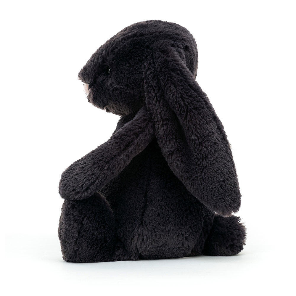 Bashful Inky Bunny - Soft Stuffed Rabbit | Wobblepaws