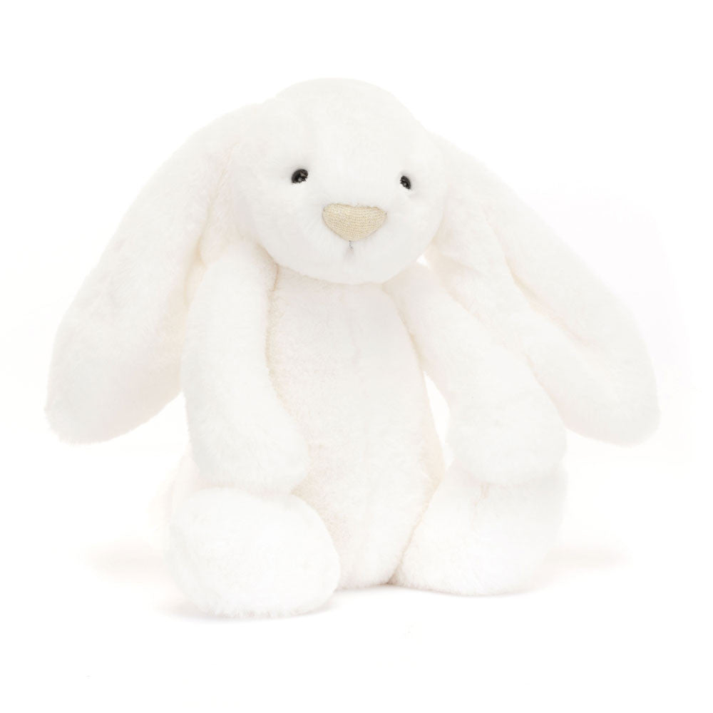 Bashful Luxe Bunny Luna - Soft Stuffed Rabbit | Wobblepaws
