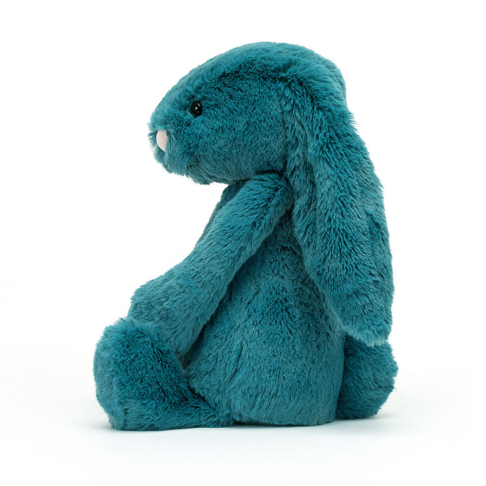 Bashful Mineral Blue Bunny - Soft Stuffed Rabbit | Wobblepaws