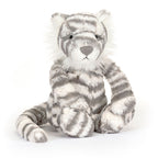 Bashful Snow Tiger - Soft Stuffed Animal | Wobblepaws