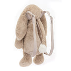 Bashful Bunny Beige Backpack - Soft Plush Backpack | Wobblepaws