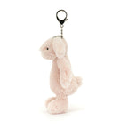Bashful Blush Bunny Bag Charm - Soft Plush Keychain | Wobblepaws