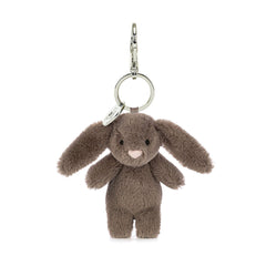 Bashful Bunny Truffle Bag Charm - Soft Plush Keychain | Wobblepaws