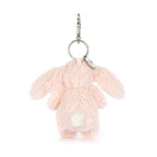 Bashful Bunny Blush Bag Charm - Soft Plush Keychain | Wobblepaws